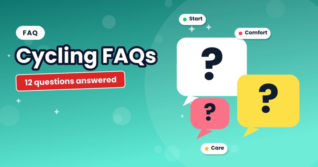 Speech bubbles with question marks