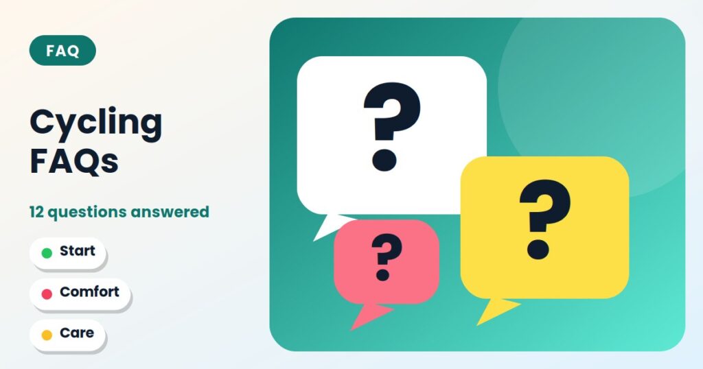 Speech bubbles with question marks